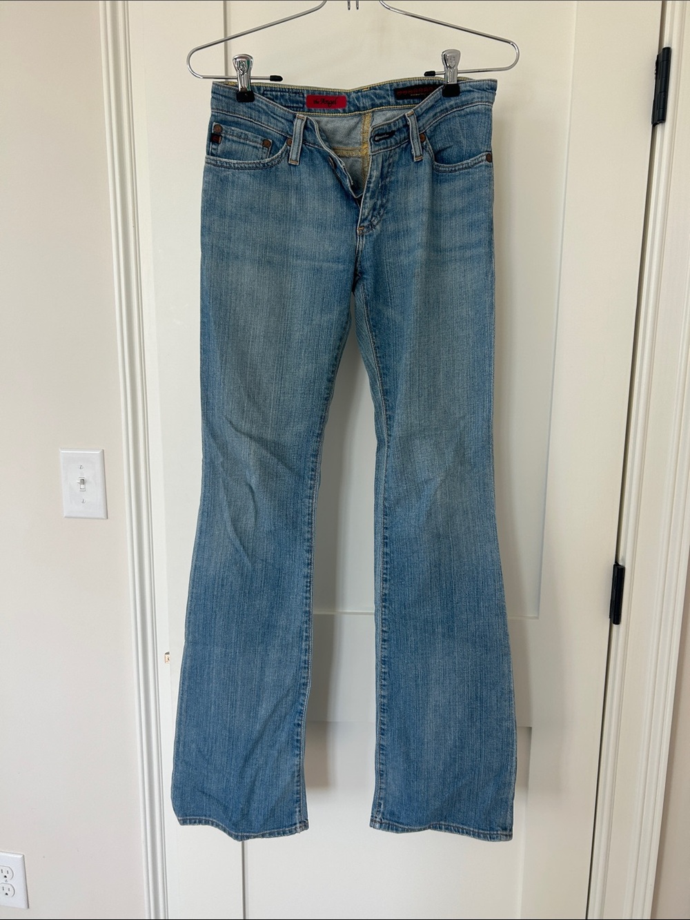 Ag Adriano Goldschmied Light Blue Flare Jeans
